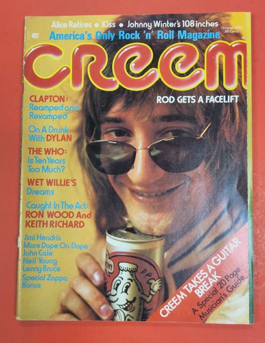 Creem magazine october 1974 - creem,