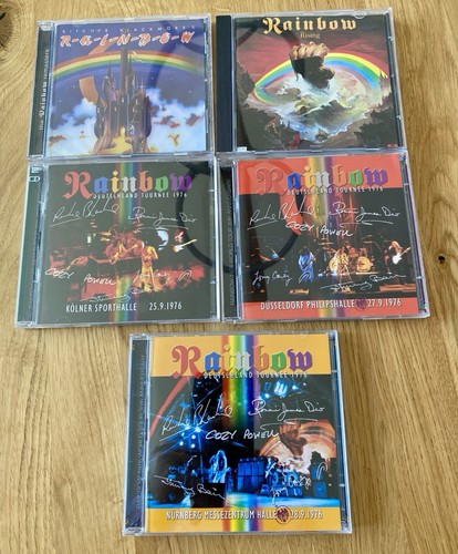 Rainbow 1975 1976 5 x - rainbow,