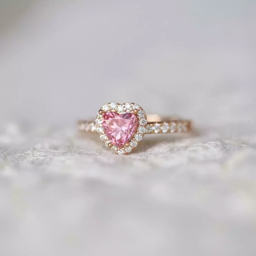 Anello fidanzamento aureola - di,