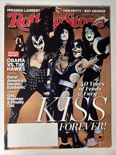 Rolling stone magazine kiss - rolling,