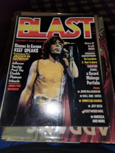 Blast celebrity rock magazine - blast,